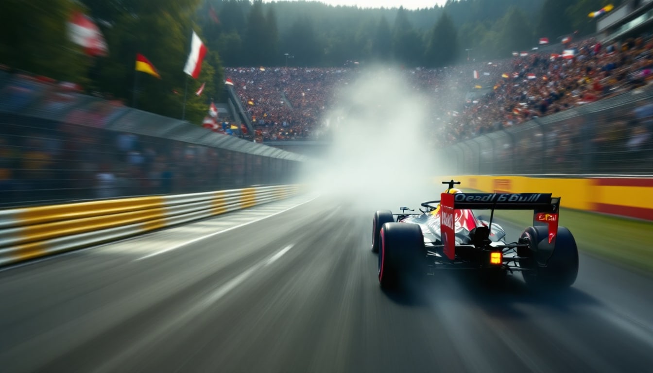 découvrez comment oracle red bull sim racing a triomphé sur le circuit légendaire de spa, remportant plusieurs victoires et consolidant sa position de leader dans le monde de la simulation de course.