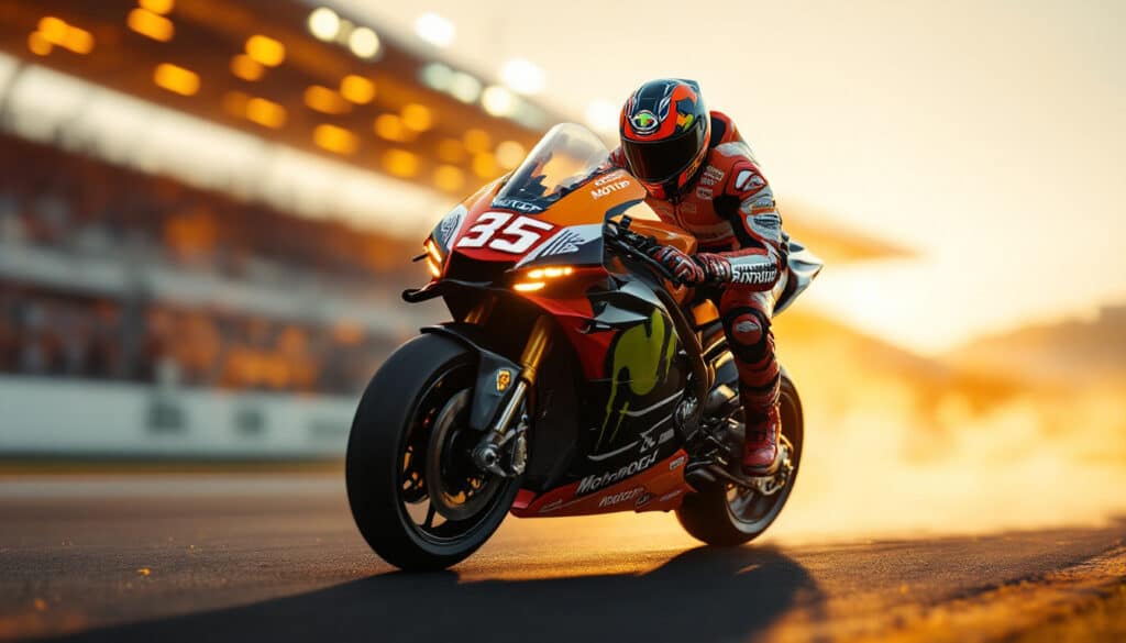 découvrez motogp 25, la dernière édition qui révolutionne l'univers des courses. plongez dans une expérience de gameplay immersive avec des graphismes époustouflants, des fonctionnalités améliorées et une précision inégalée. préparez-vous à vivre des moments palpitants sur les circuits les plus emblématiques, pour tous les passionnés de vitesse et d'adrénaline.